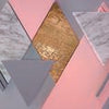 Wall mural triangles marble M1819