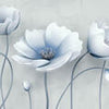 Peinture murale Fleurs bleues M1862