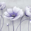 Papier peint Fleurs violettes M1864
