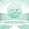 Wall Mural 3D Ball Turquoise M1890