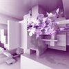 Wall mural orchid 3D purple M1898
