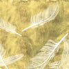 Wall mural Yellow watercolor feathers M1940