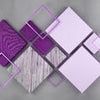 Papier peint Carrés violets 3D M2001