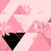 Wall mural Pink triangles M2034