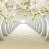 Wall Mural Tunnel Flowers M3934