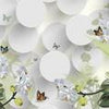 Wall mural Lilies Butterfly M4339