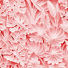 Fototapete rot Gips Blätter Stein Pflanzen M4543