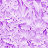 Fototapete violett Gips Blätter Stein Pflanzen M4545