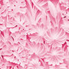 Fototapete rosa Gips Blätter Stein Pflanzen M4546