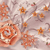 Yellow Diamond Dragonfly Flower Wall Mural Silk Scarf M4760