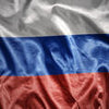 Fototapete Wehende Russische Flagge M4922