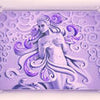 Wall mural woman wall pillars upholstery purple M5178