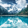 Wall mural Mountains with Lake M5741