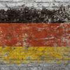 Fototapete Flagge Ziegelwand Deutschland M5857
