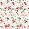 Wall Mural Red Roses Pattern M5874