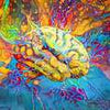 Wall Mural Street Art Colorful Brain M5941
