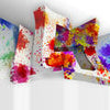 Papiers peints Effet 3D éclaboussures de couleur multicolore M6108
