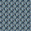 Fototapete Marmor Mosaik blau gold M6230