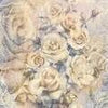 Wall Mural Roses Vintage Pearls M6276