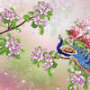 Wall Mural Vintage Peacock Blossoms M6284