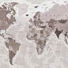 Papier peint Carte du monde Globus Atlas M6291