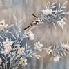 Wall Mural Vintage Flowers Birds M6295