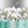 Wall mural white orchids wave M6306