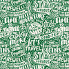 Papiers peints motif de vacances vert M6413