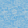 Wall Mural holiday pattern blue M6417