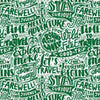 Papiers peints motif vacances vert foncé M6418