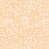 Papier peint Motif de vacances orange pastel M6421