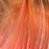 Papiers peints vagues abstraites orange rouge M6673