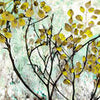 Poster XXL arbre feuilles jaunes M6767