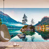 Wall mural View Mountains Forest Sky Lake M6855