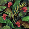 Wall Mural Leaves Plants Vintage M6887