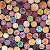 Wall mural colorful corks wine corks M6892