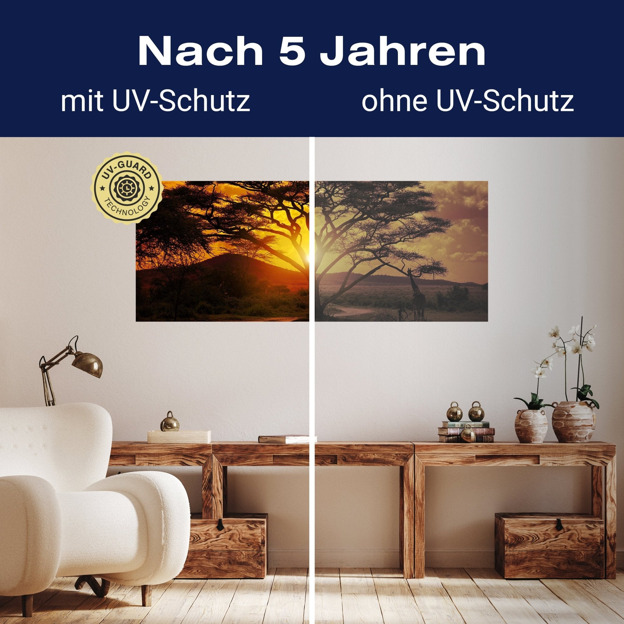 Leinwandbild Afrika Sonnenuntergang M0001 kaufen - Bild 9