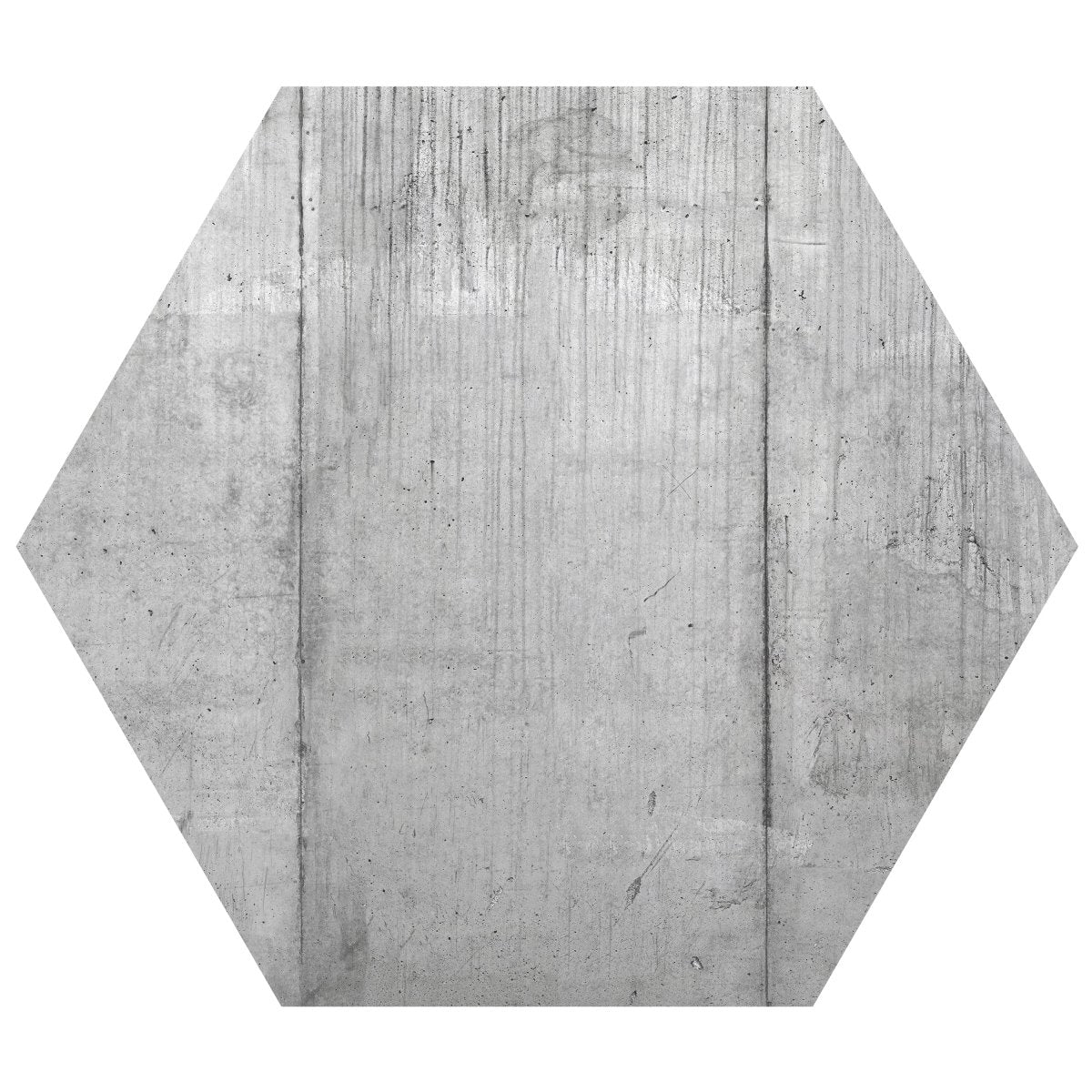 Hexagon-Fototapete graue Betonwand M0012 - Bild 11
