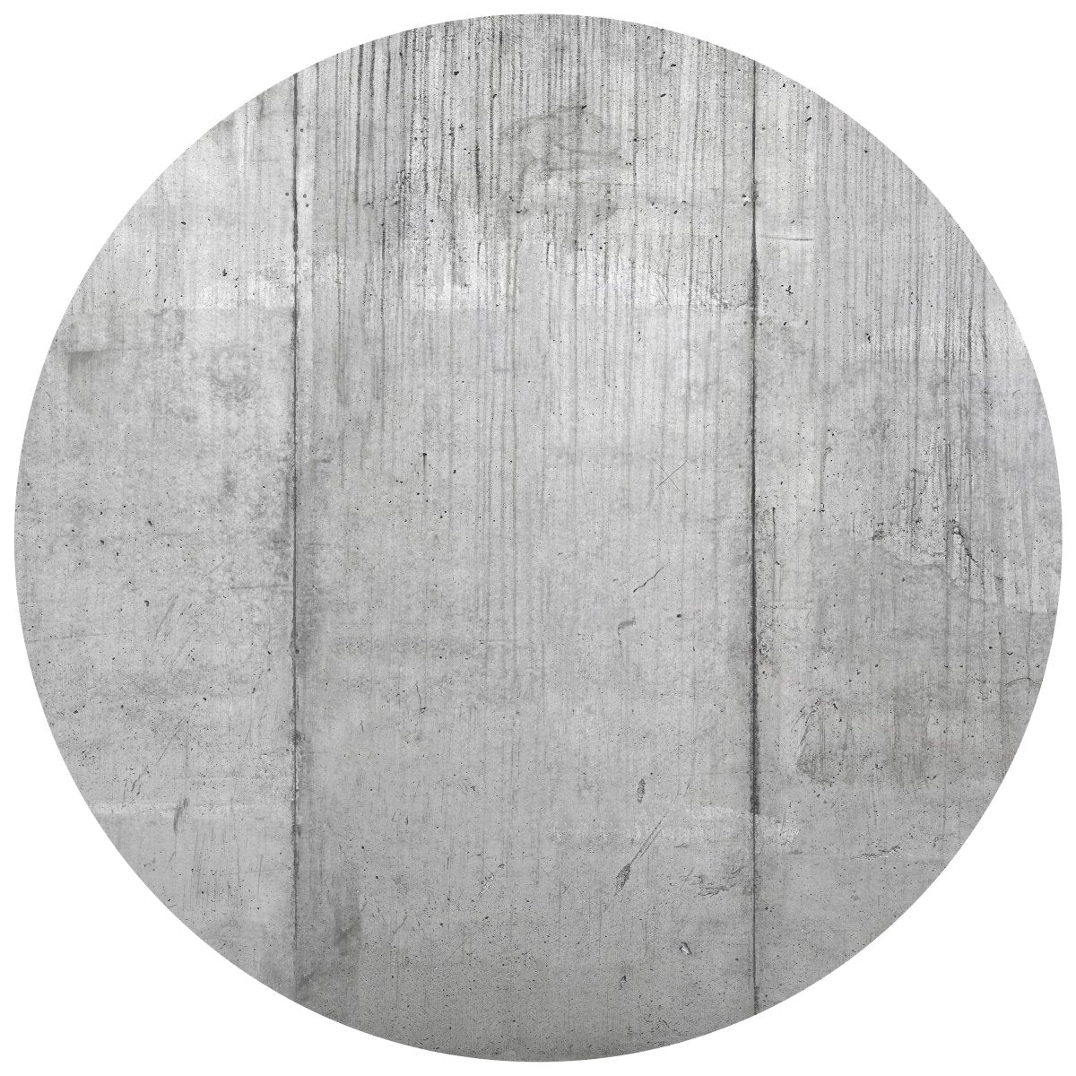Runde Fototapete graue Betonwand M0012 - Bild 11