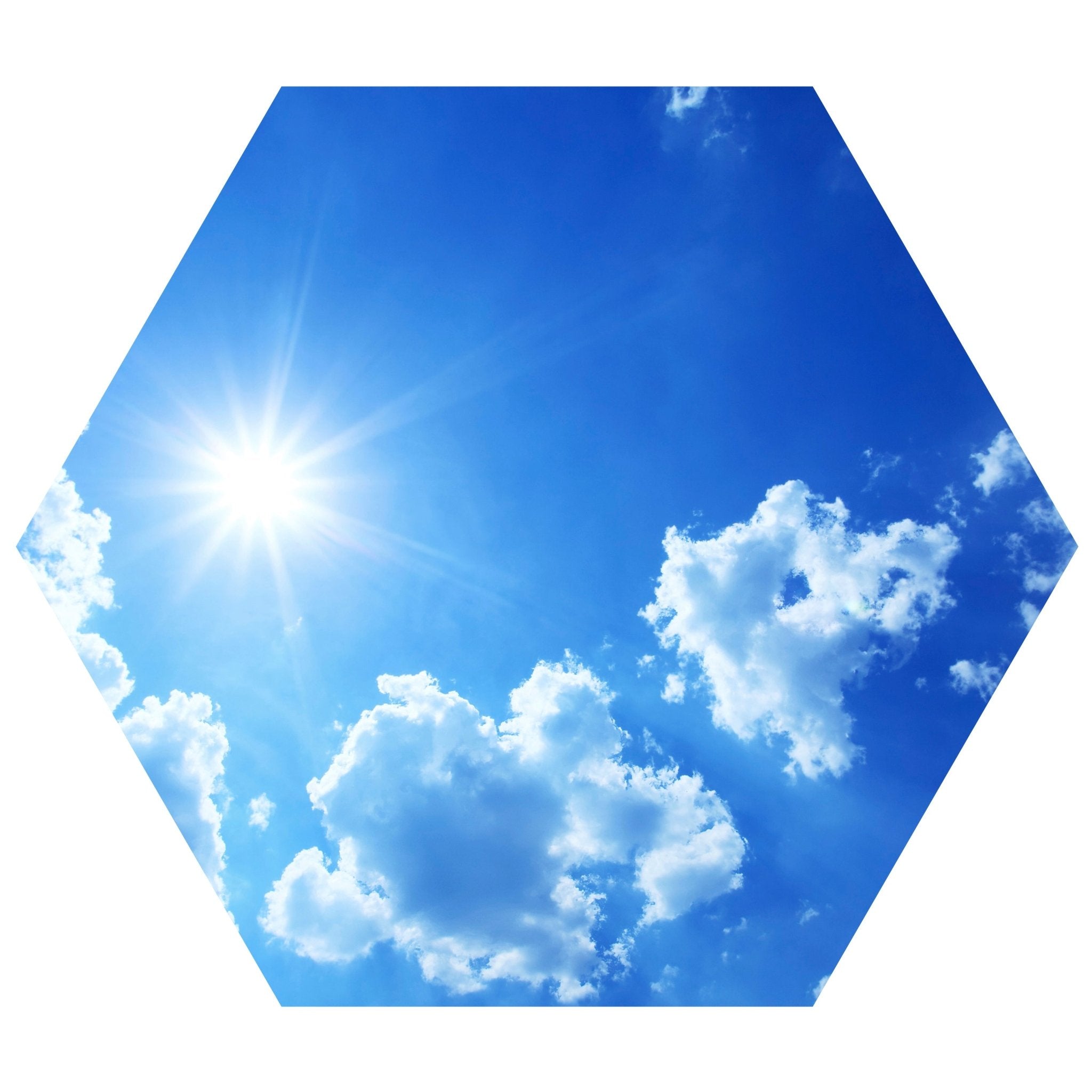 Hexagon-Fototapete Sommerhimmel M0044 - Bild 11