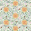 Wrapping paper Christmas, text, holly M0046