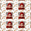 Wrapping paper Christmas, photo, elves M0061