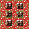 Wrapping paper Christmas, photo, gingerbread M0062