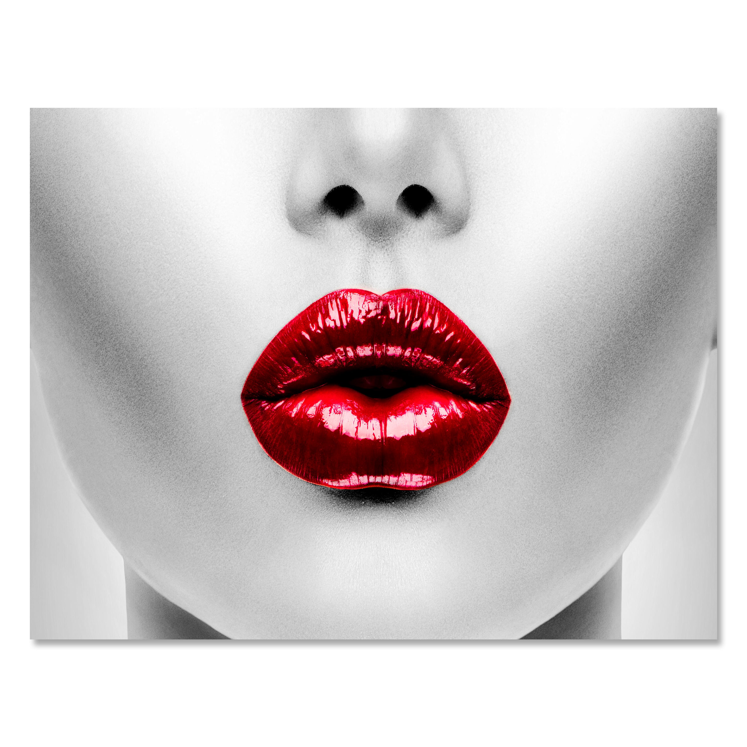 Leinwandbild Frauen Lippen M0083 kaufen - Bild 1