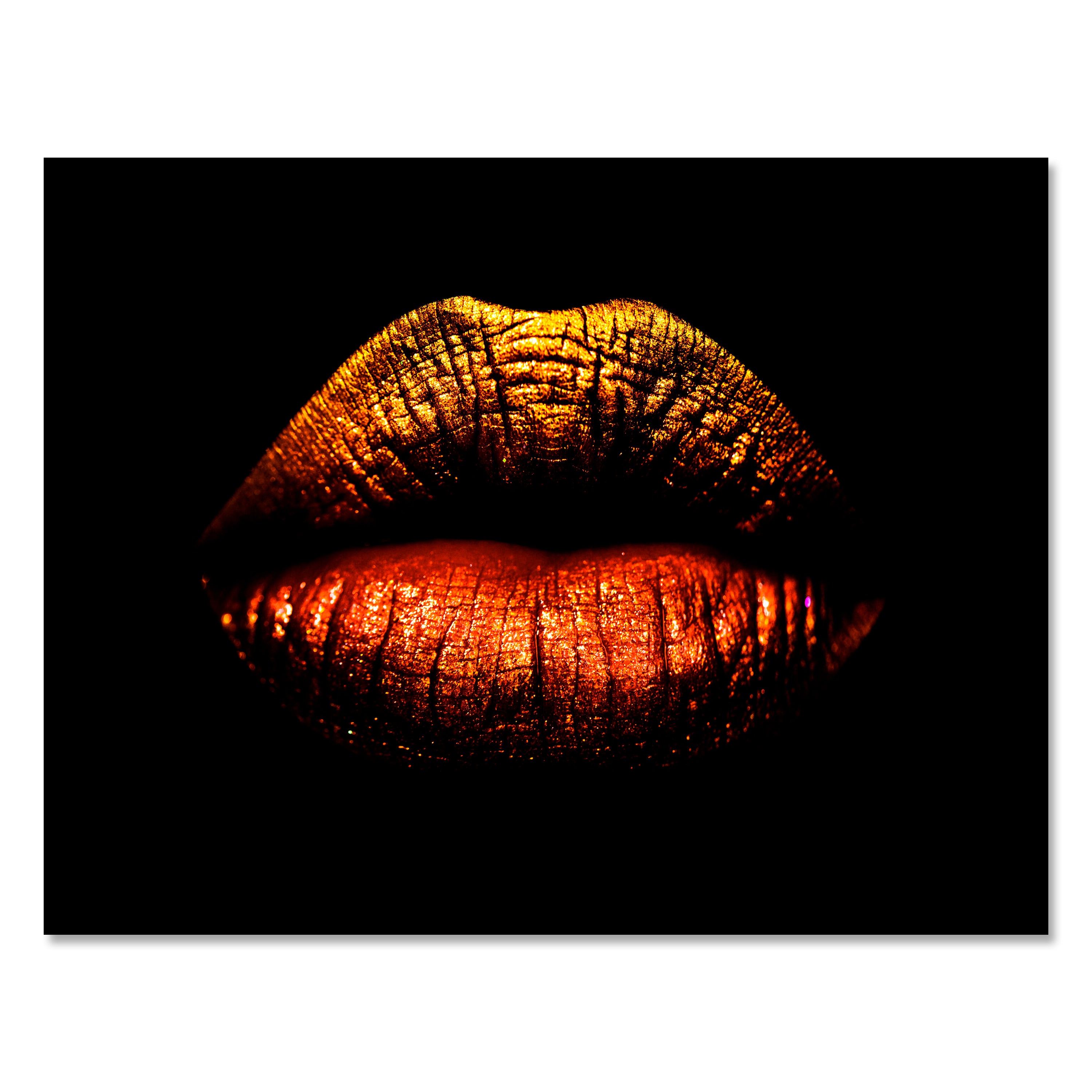 Leinwandbild Frauen Lippen M0087 kaufen - Bild 1