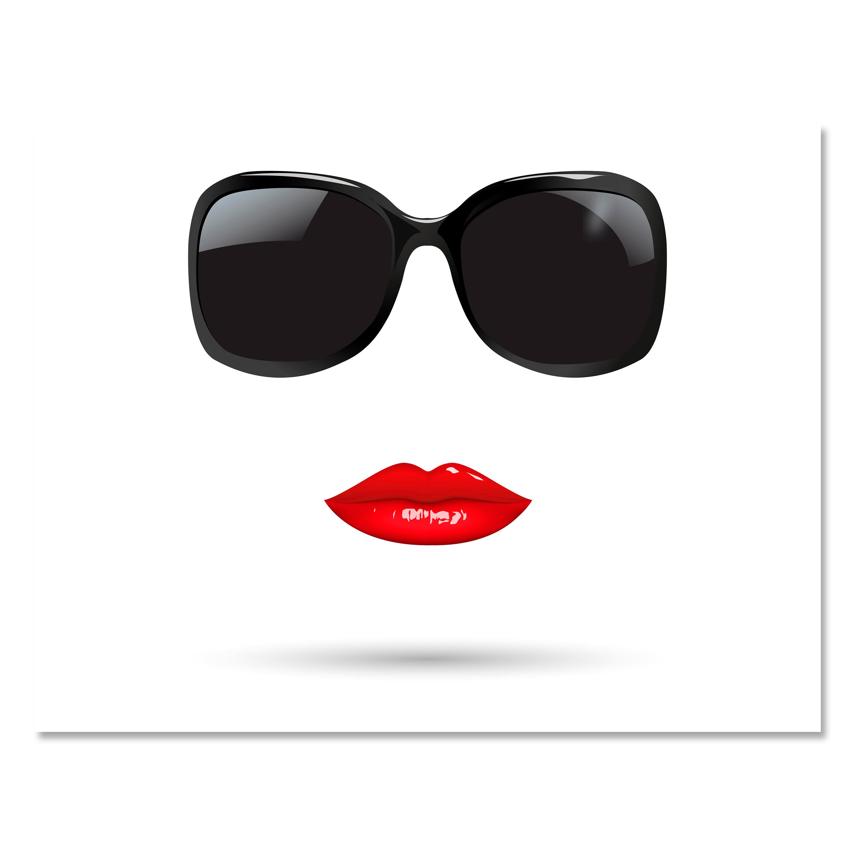 Leinwandbild Frauen Lippen M0091 kaufen - Bild 1