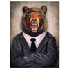Canvas print Animals portrait buisness bear M0092