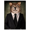 Tableau sur toile Animaux Portrait, Wallstreet Wolf M0094