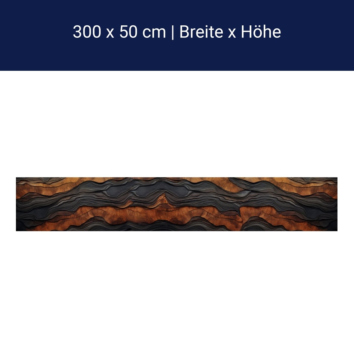 Panorama-Fototapete Holz Textur M0103