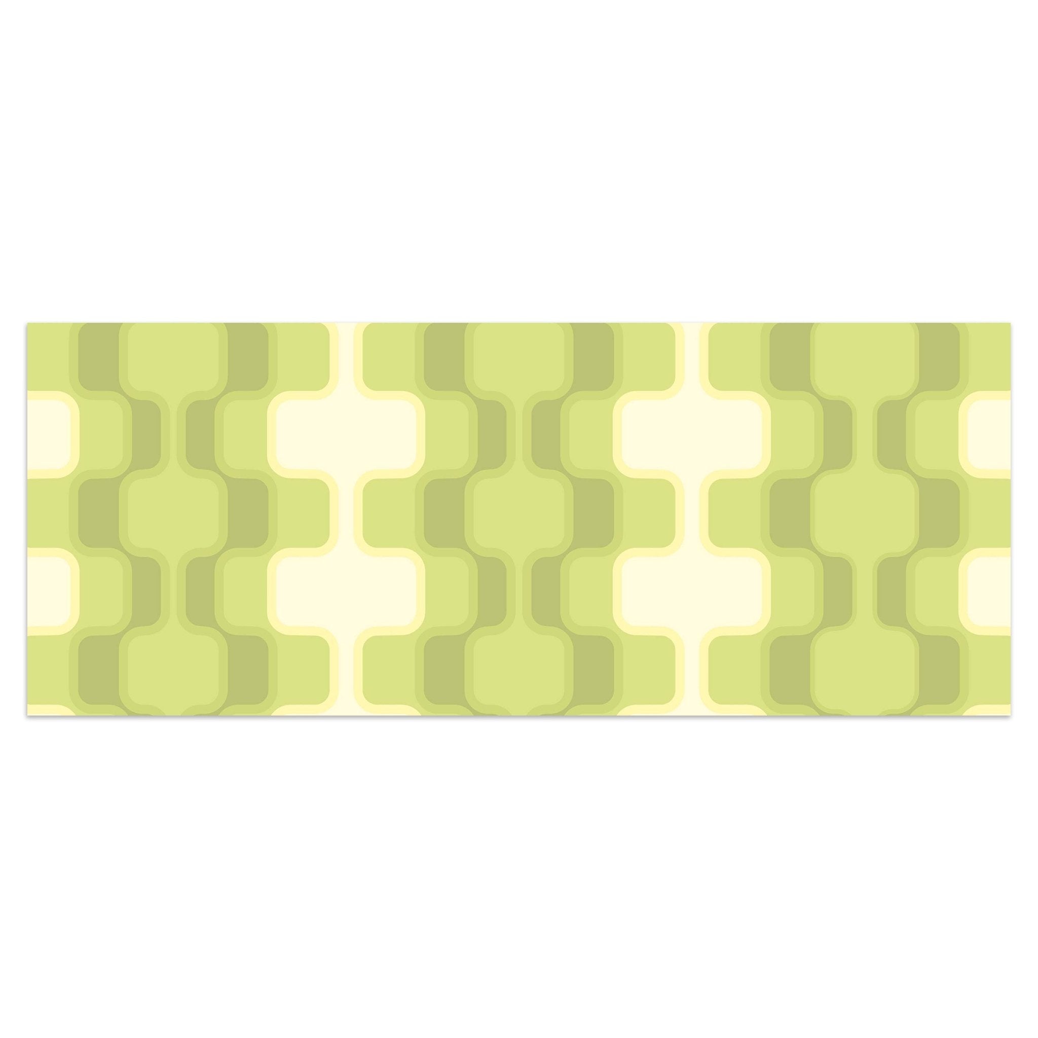 Leinwandbild Retromuster Grün Muster M0108 kaufen - Bild 1